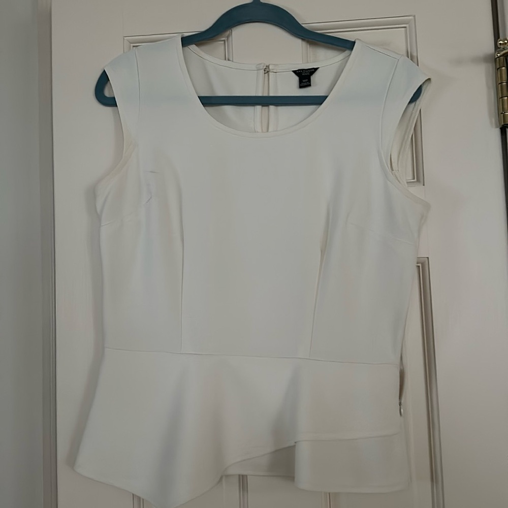 Cream Poplin Blouse